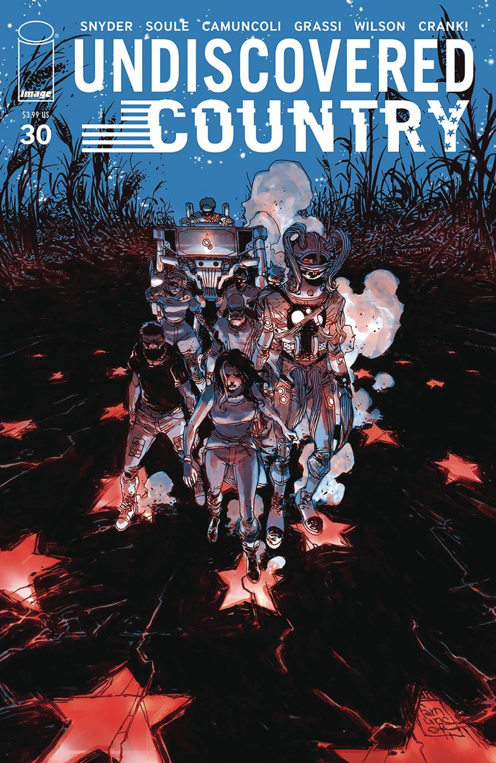 UNDISCOVERED COUNTRY #30 CVR A CAMUNCOLI (RES) (MR)
IMAGE COMICS
(17th July 2024)