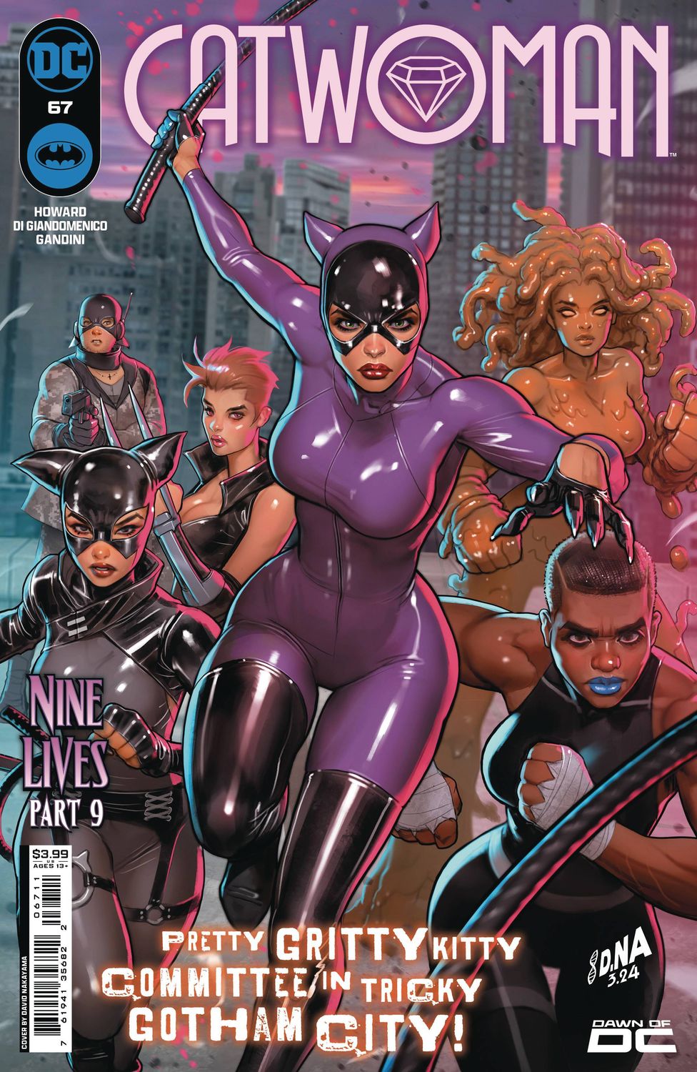 CATWOMAN #67 CVR A DAVID NAKAYAMA
DC COMICS
(17th July 2024)