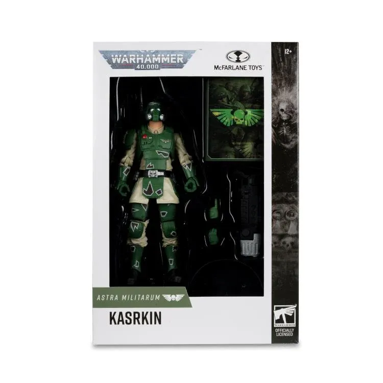 McFarlane Toys 7" Warhammer 40,000 KASRKIN (ASTRA MILITARUM) Action Figure