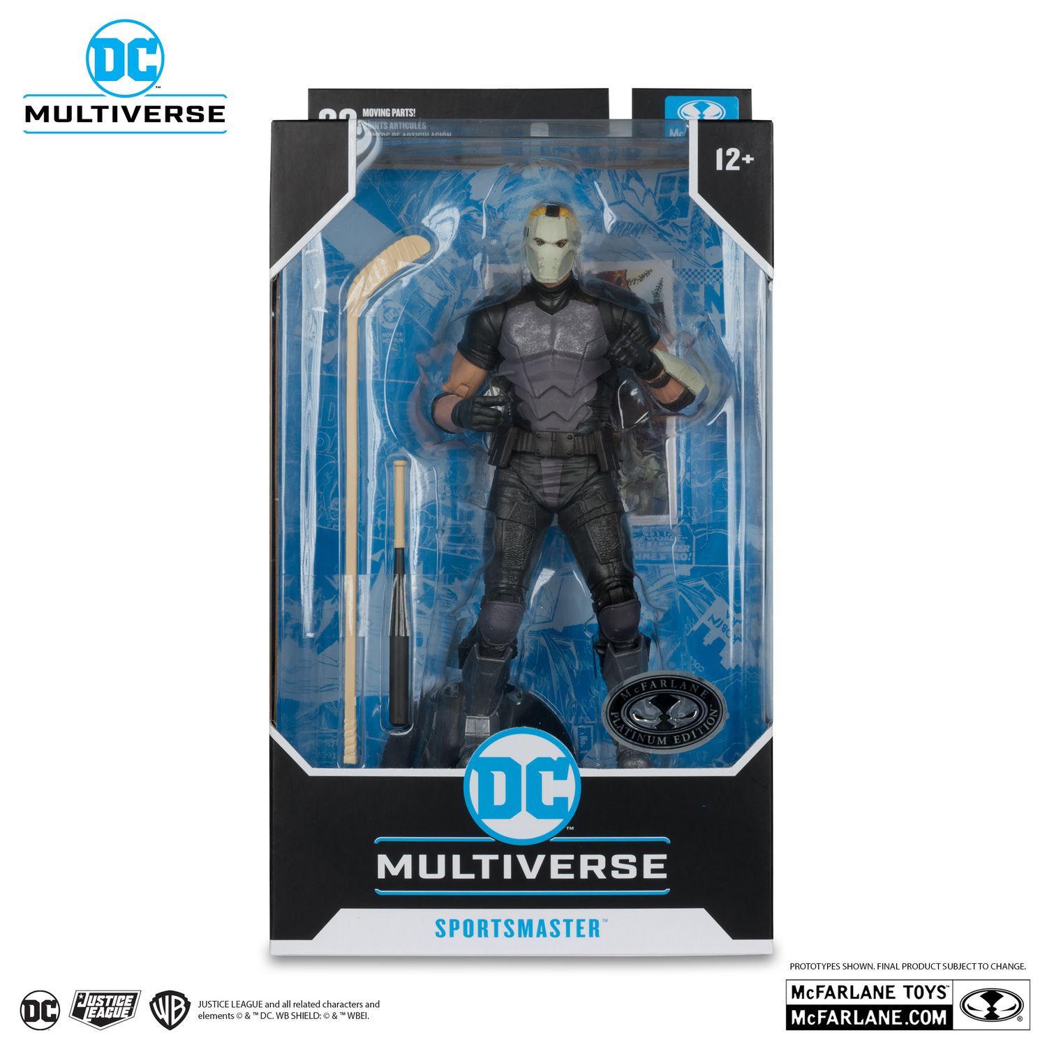 MCFARLANE TOYS 7" DC MULTIVERSE Sportsmaster (DC Classic) PLATINUM EDITION