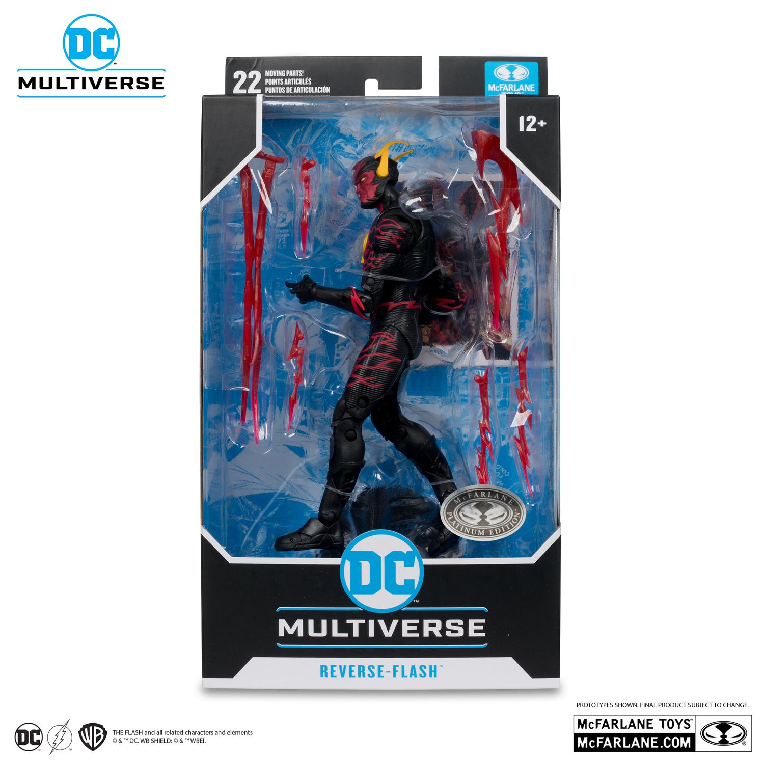 MCFARLANE TOYS 7" DC MULTIVERSE Reverse Flash (New 52) PLATINUM EDITION