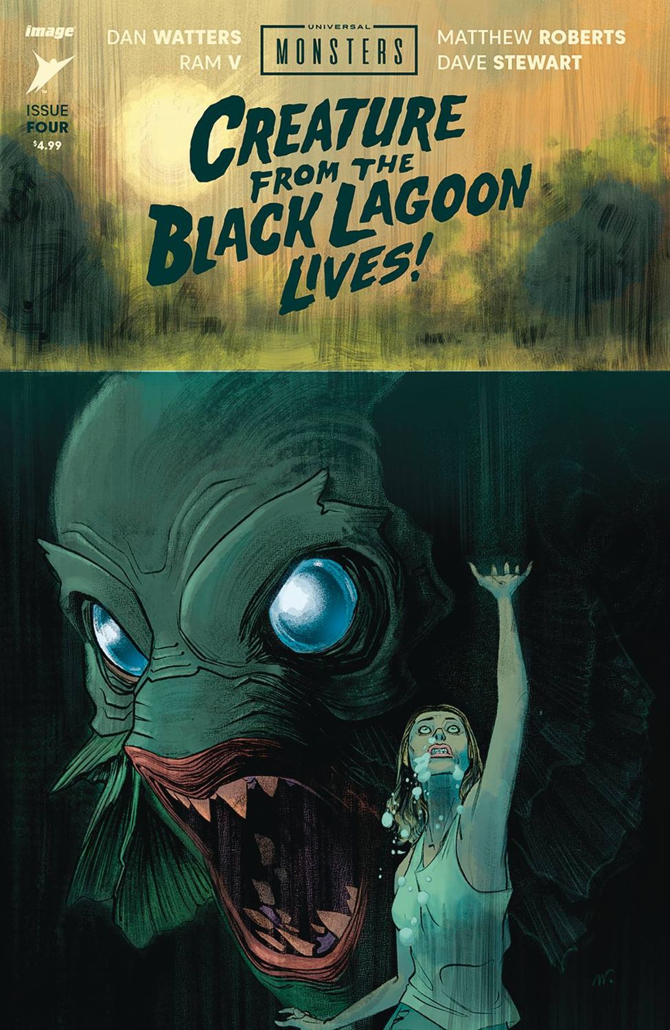 UNIVERSAL MONSTERS BLACK LAGOON #4 (OF 4) CVR A ROBERTS
IMAGE COMICS
(24th July 2024)