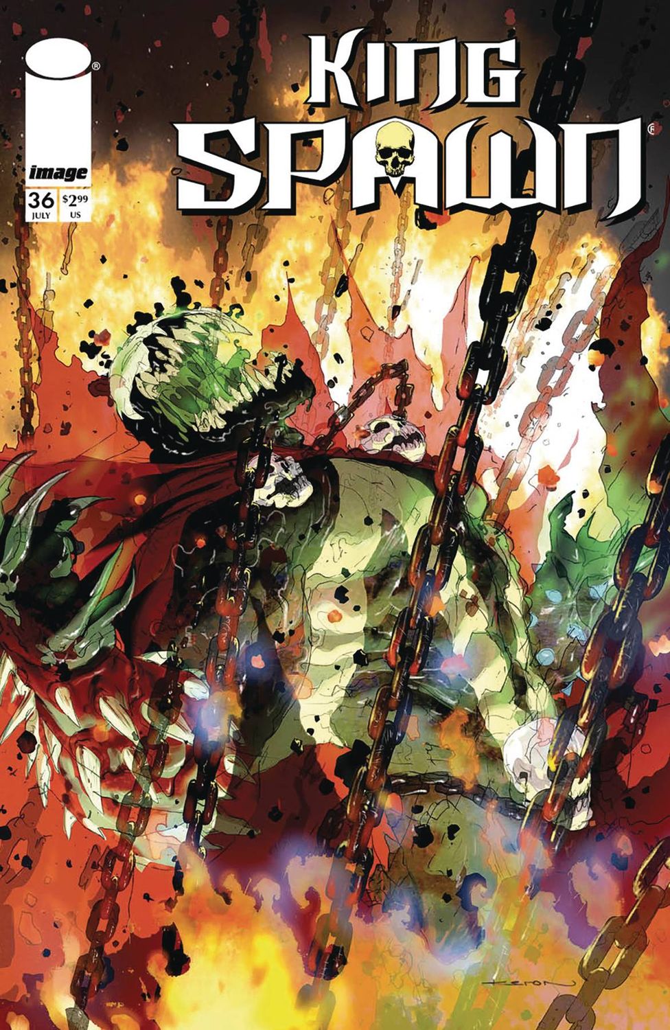 KING SPAWN #36 CVR A GRANT
IMAGE COMICS
(24th July 2024)