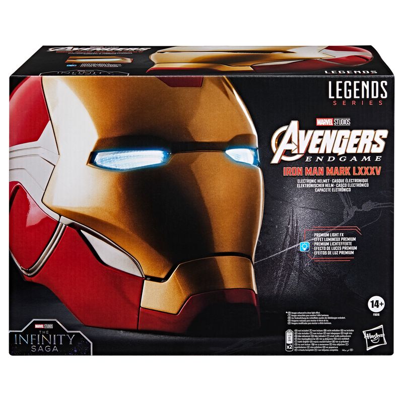 Marvel Legends Avengers Endgame Iron Man Premium Electronic Helmet