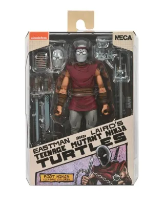 NECA 7" Scale TMNT Foot Ninja Classic Colors (Mirage Comics) Action FIgure