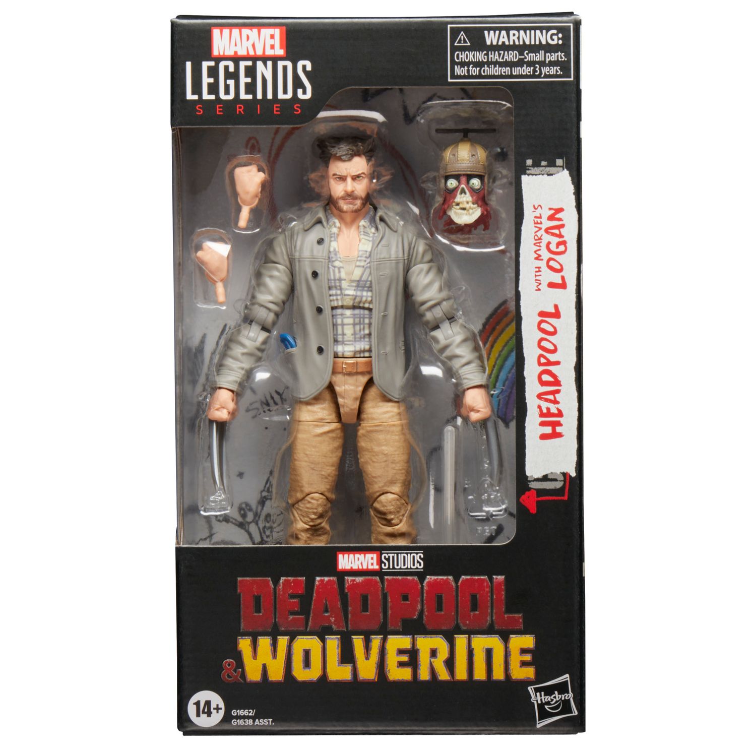 Marvel Legends Series Logan and Headpool (Deadpool & Wolverine)