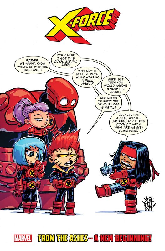 X-FORCE #1 SKOTTIE YOUNG VAR
MARVEL COMICS
(31st July 2024)