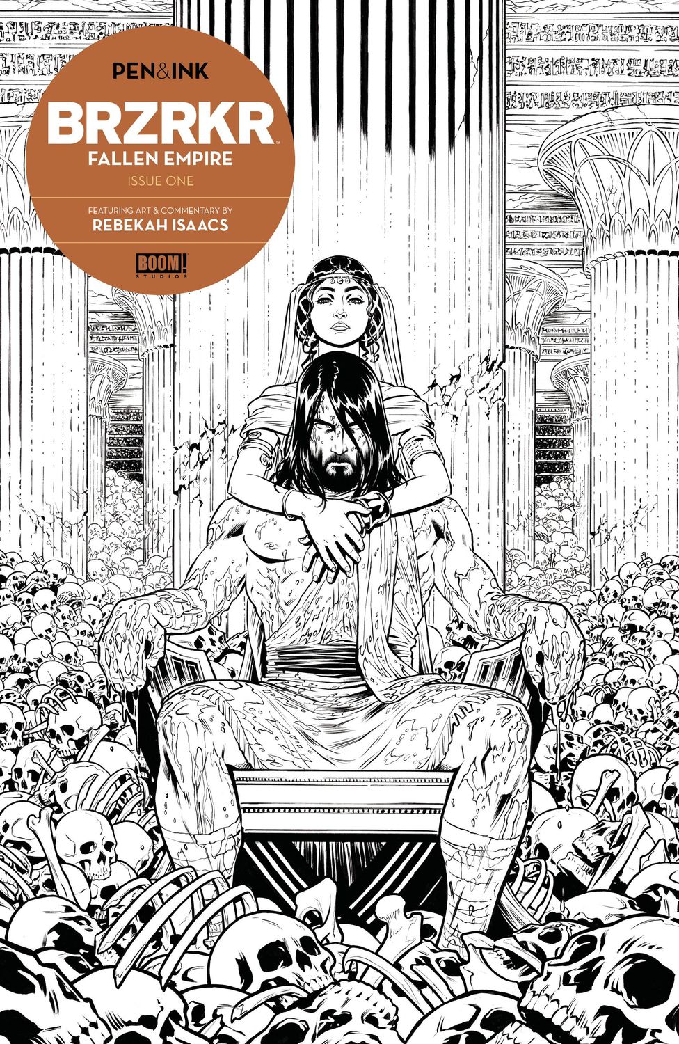 BRZRKR FALLEN EMPIRE PEN & INK #1 CVR A ISAACS (MR)
BOOM! STUDIOS
(31st July 2024)