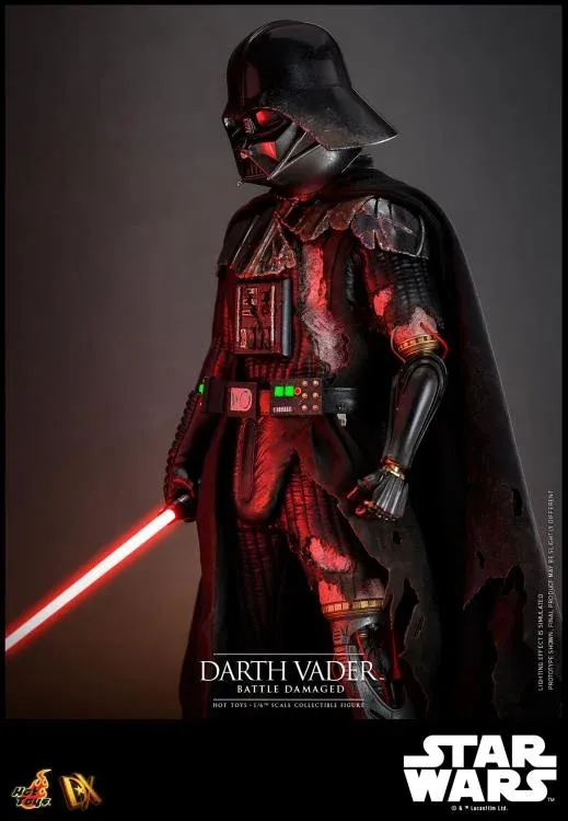 **PRE ORDER** Hot Toys Star Wars DARTH VADER BATTLE DAMAGED (OBI WAN KENOBI) 1/6 SCALE FIGURE (COLLECTOR EDITION)
