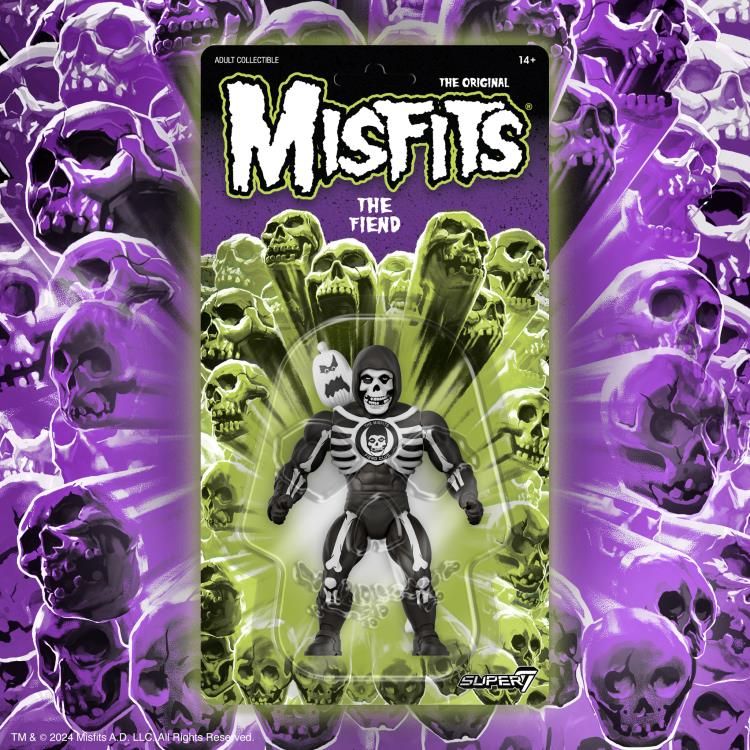***PRE ORDER*** Super7 Misfits Vintage Collection The Fiend (Horror Warrior of Doom)
