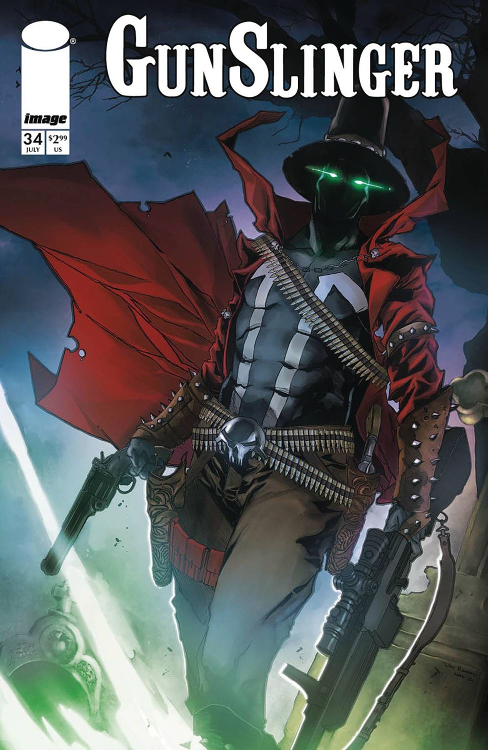 GUNSLINGER SPAWN #34 CVR A RANDAL
IMAGE COMICS
(7th August 2024)
