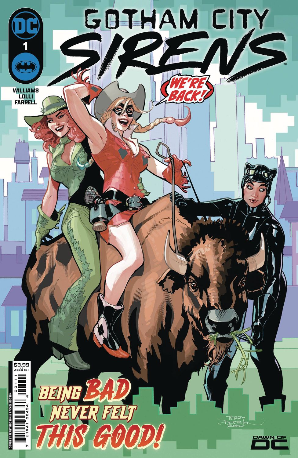 GOTHAM CITY SIRENS #1 (OF 4) CVR A TERRY DODSON
DC COMICS
(7th August 2024)