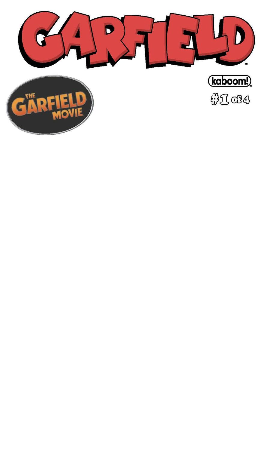 GARFIELD #1 (OF 4) CVR C BLANK SKETCH VAR
BOOM! STUDIOS
(7th August 2024)