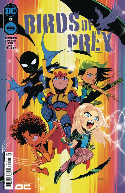 BIRDS OF PREY #12 CVR A LEONARDO ROMERO
DC COMICS
(7th August 2024)