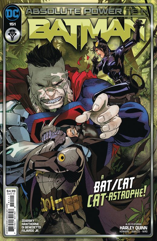 BATMAN #151 CVR A SALVADOR LARROCA AP
DC COMICS
(7th August 2024)