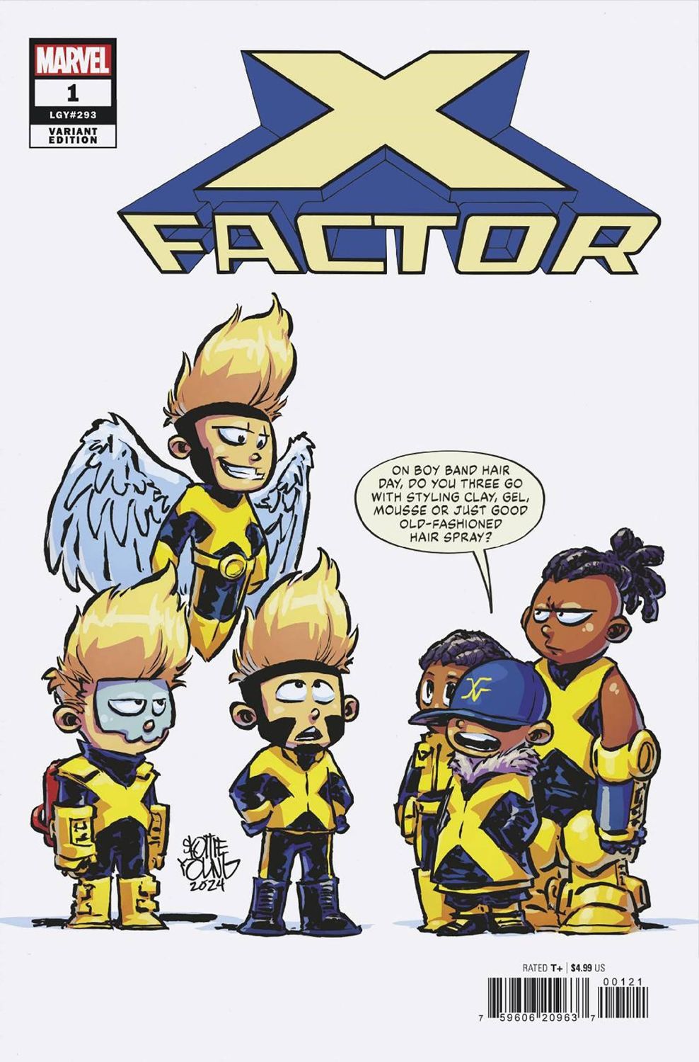X-FACTOR #1 SKOTTIE YOUNG VAR
MARVEL COMICS
(14th August 2024)