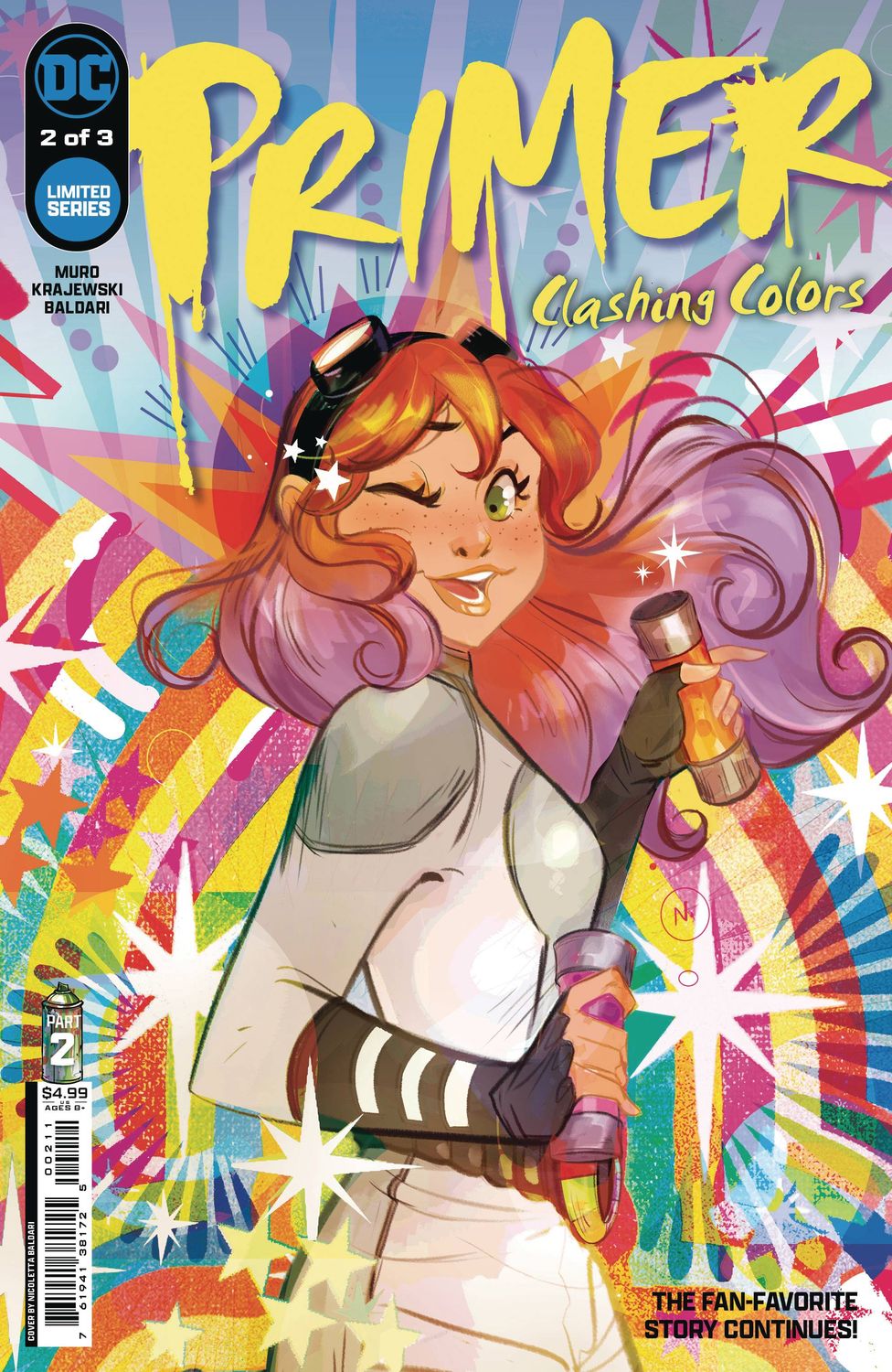 PRIMER CLASHING COLORS #2 (OF 3)
DC COMICS
(14th August 2024)