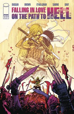 FALLING IN LOVE ON PATH TO HELL #3 CVR A BROWN
IMAGE COMICS
(14th August 2024)