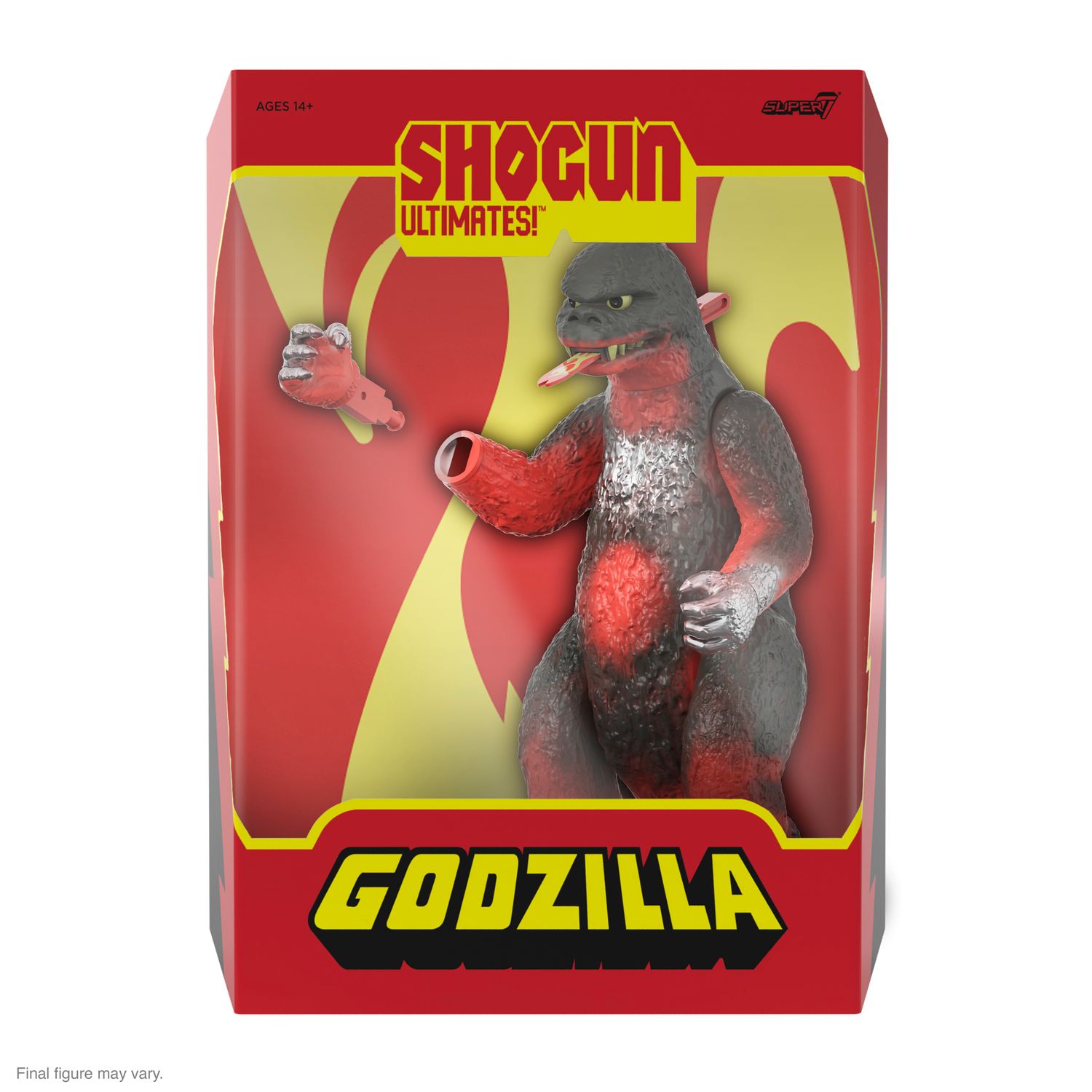 Super7 Toho Ultimates Shogun Godzilla (Vintage Red) (SDCC24)