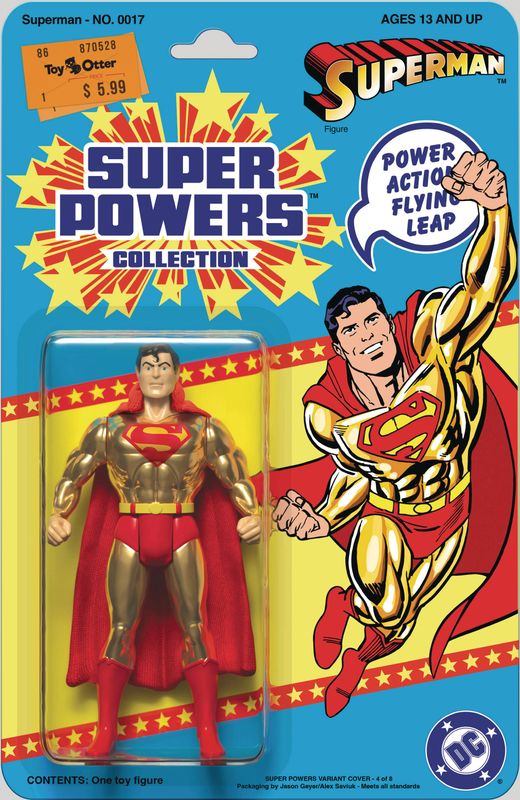 SUPERMAN #17 CVR E GEYER SAVIUK DC SUPER POWERS CSV AP
DC COMICS
(21st August 2024)