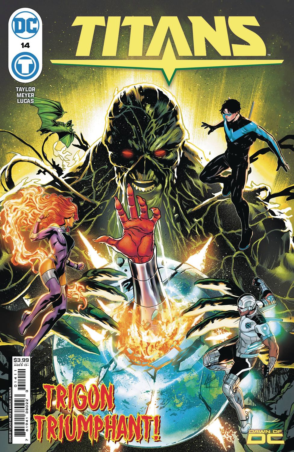 TITANS #14 CVR A LUCAS MEYER
DC COMICS
(21st August 2024)
