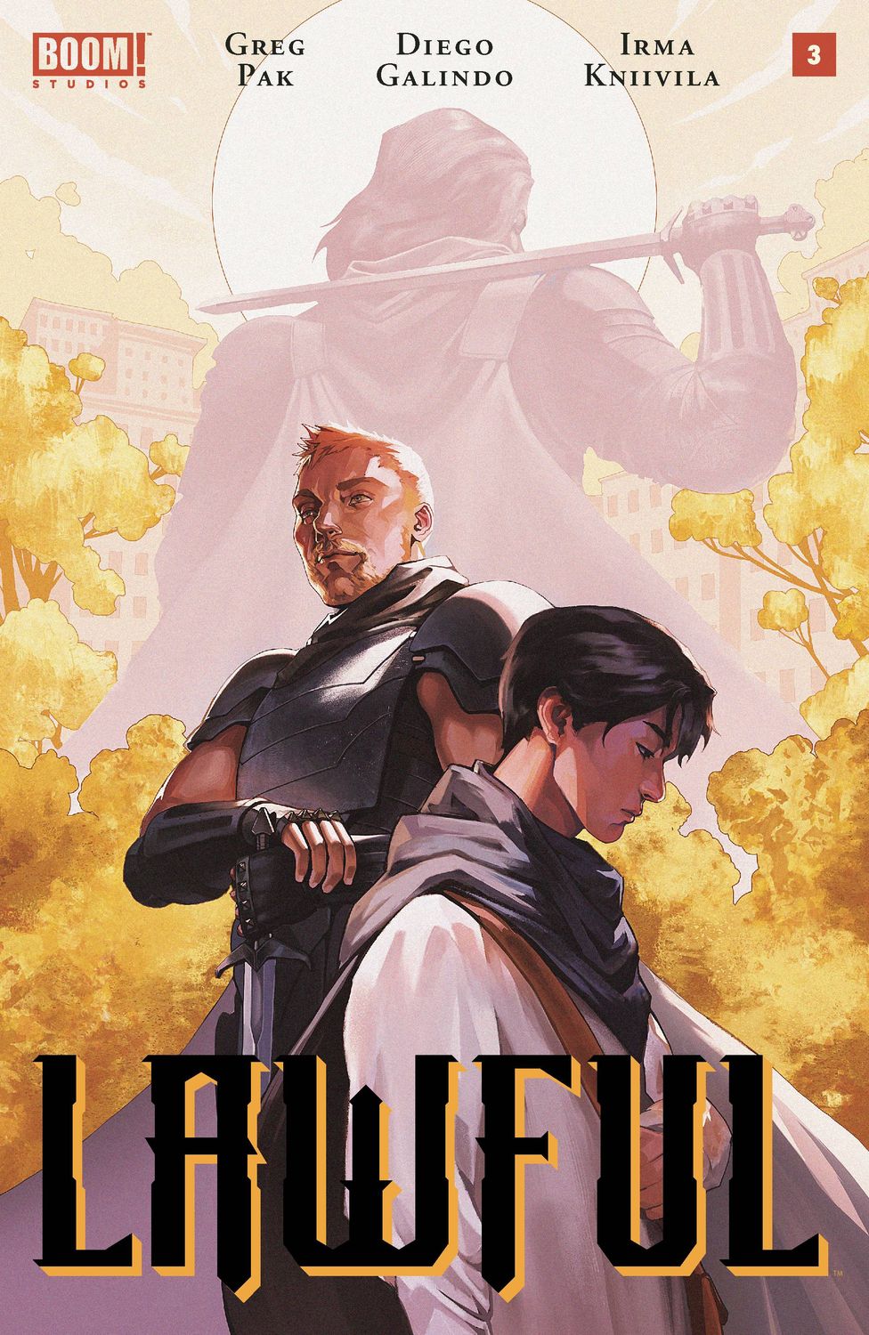 LAWFUL #3 (OF 8) CVR A KHALIDAH
BOOM! STUDIOS
(21st August 2024)