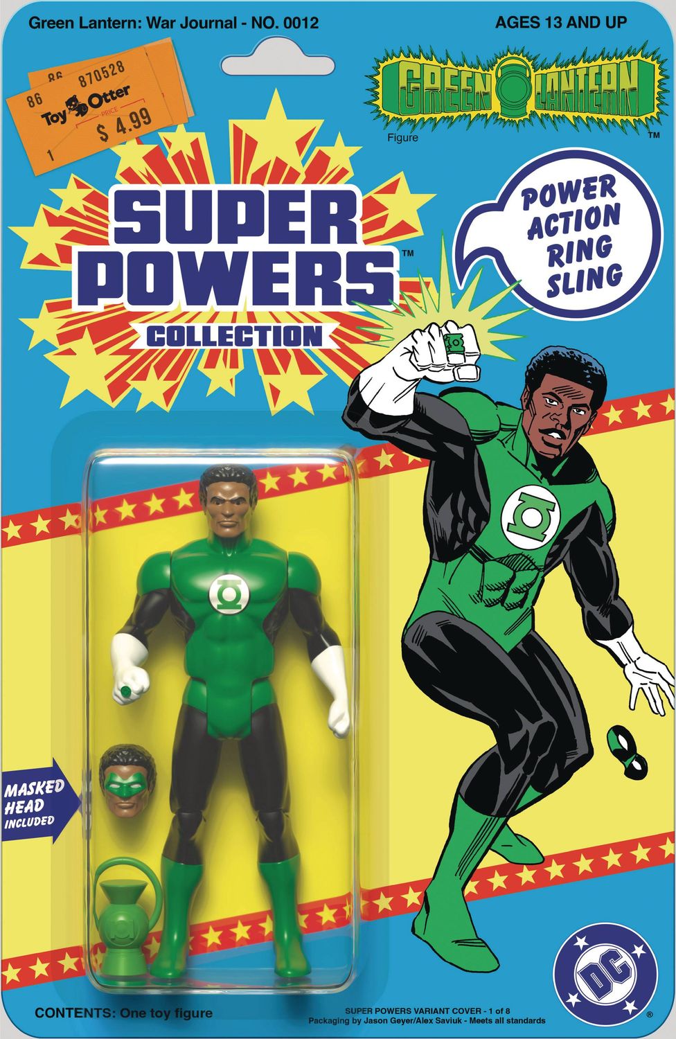 GREEN LANTERN WAR JOURNAL #12 CVR C GEYE SAVIUK SUPER POWERS
DC COMICS
(21st August 2024)