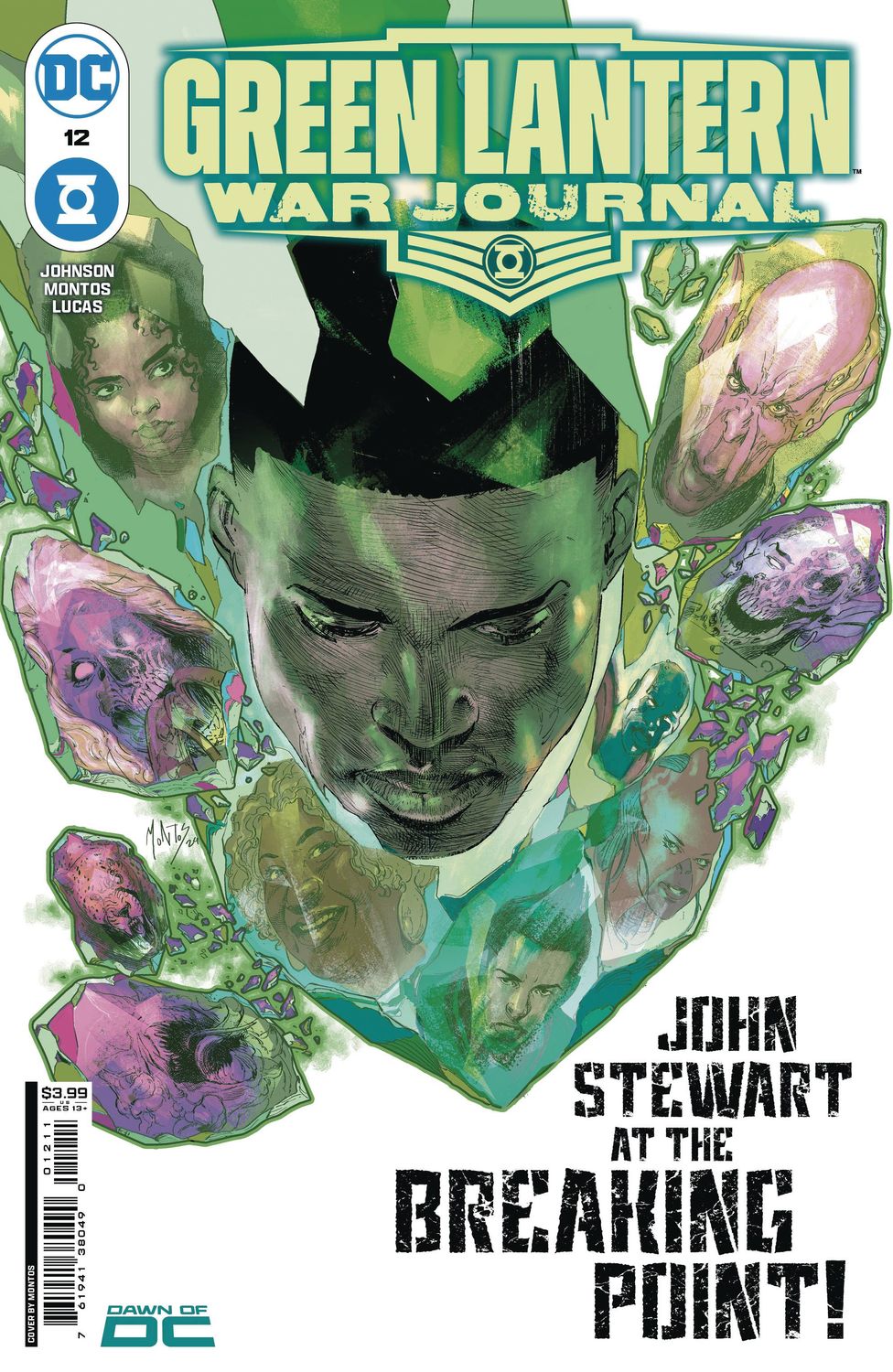 GREEN LANTERN WAR JOURNAL #12 CVR A MONTOS
DC COMICS
(21st August 2024)
