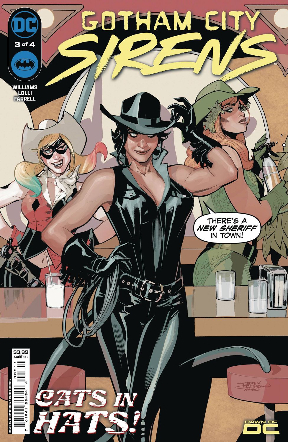 GOTHAM CITY SIRENS #3 (OF 4) CVR A TERRY DODSON
DC COMICS
(21st August 2024)