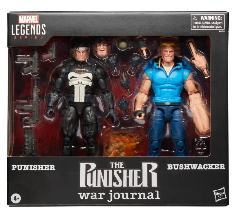 Marvel Legends The Punisher War Journal Marvel Legends Punisher and Bushwacker 2 Pack
