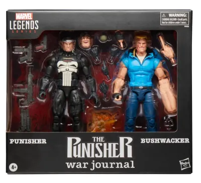 Marvel Legends The Punisher War Journal Marvel Legends Punisher and Bushwacker 2 Pack