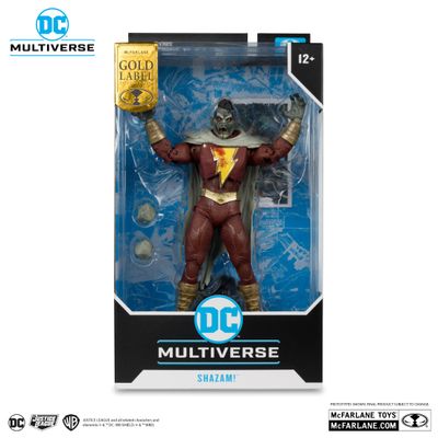 MCFARLANE TOYS 7" DC MULTIVERSE GOLD LABEL SHAZAM (DC VS VAMPIRES)