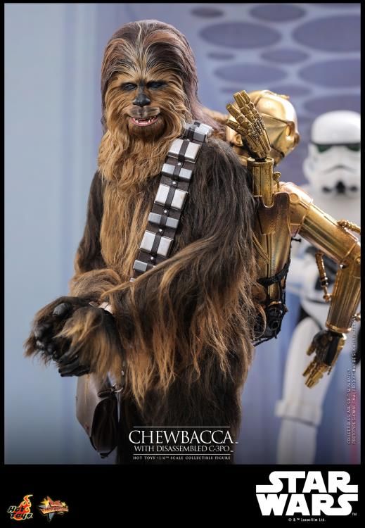 **PRE ORDER** Hot Toys Star Wars Chewbacca with Disassmbled C-3PO 1/6th Scale Figure (The Empire Strikes  Back)