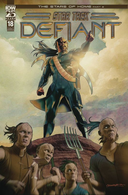 STAR TREK DEFIANT #18 CVR A UNZUETA IDW (28th August 2024)