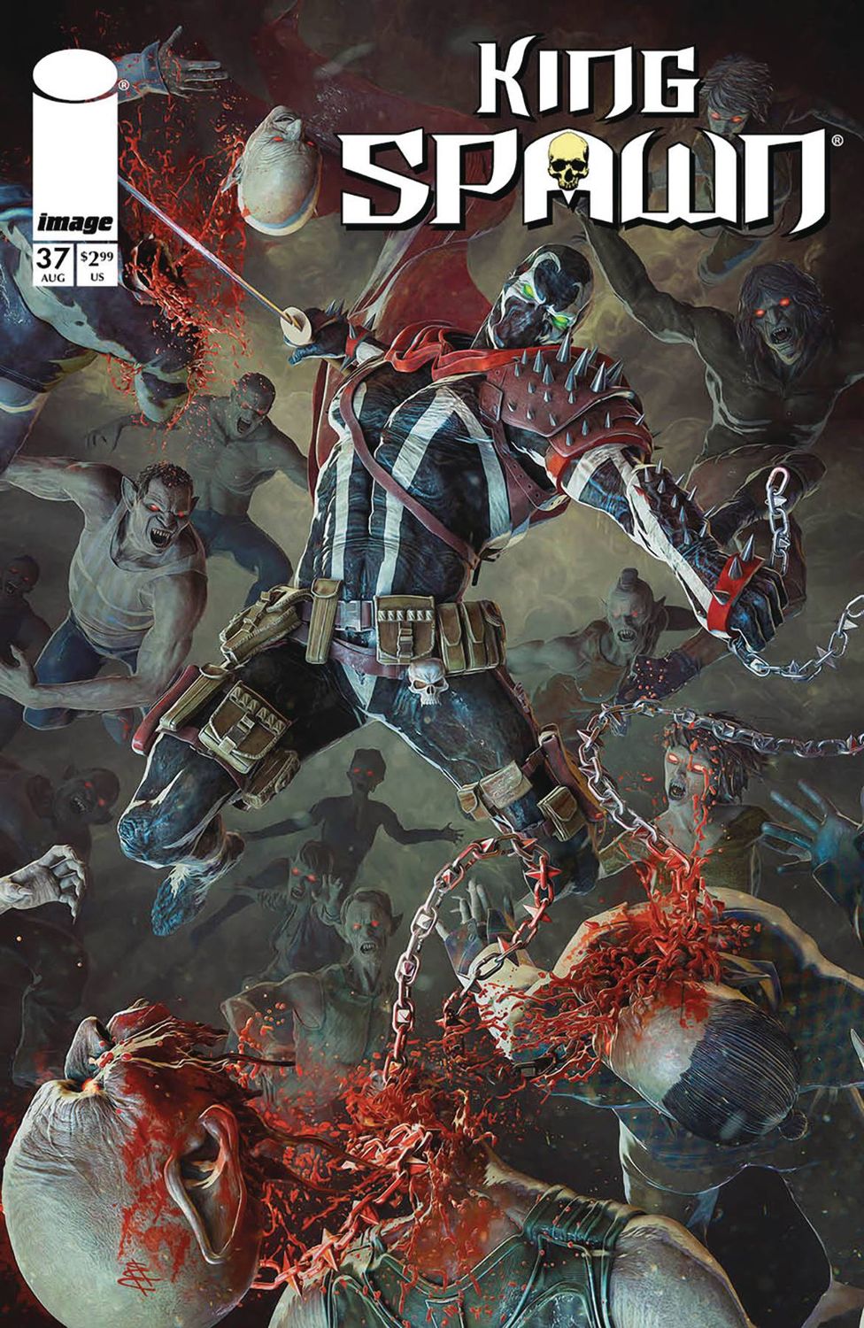 KING SPAWN #37 CVR A BARENDS IMAGE COMICS (28th August 2024)