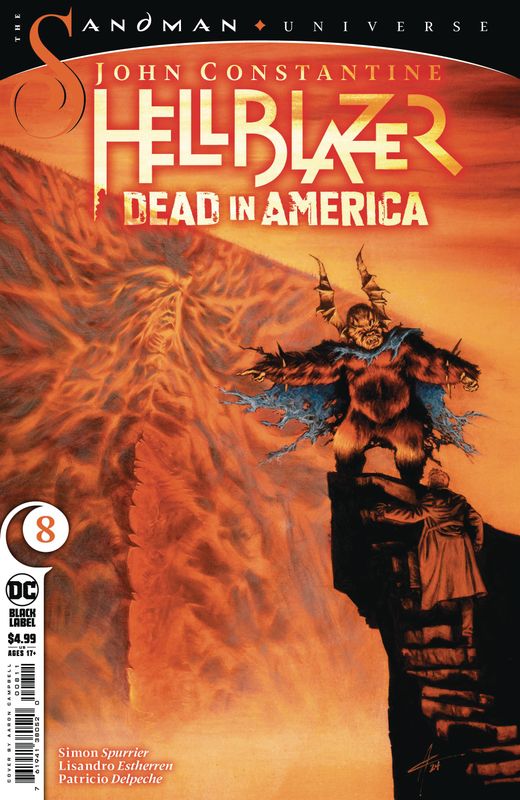 JOHN CONSTANTINE HELLBLAZER DEAD IN AMERICA #8 (OF 11) CVR A
DC COMICS
(28th August 2024) JOHN CONSTANTINE HELLBLAZER DEAD IN AMERICA #8 (OF 11) CVR A
DC COMICS
(28th August 2024)