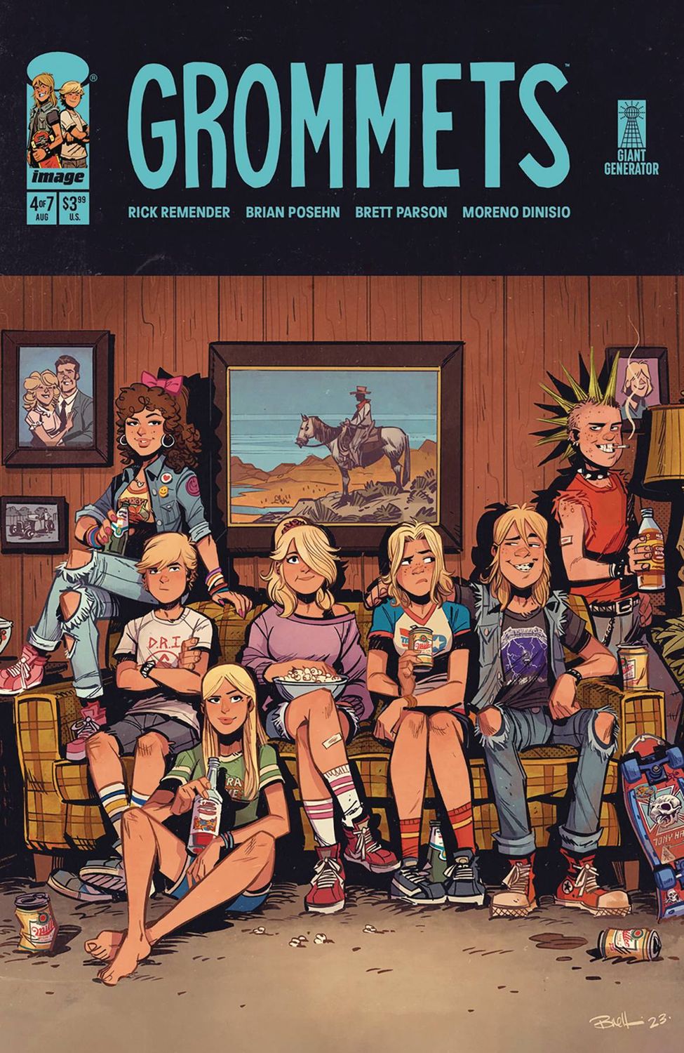 GROMMETS #4 (OF 7) CVR A PARSON IMAGE COMICS (28th August 2024)
