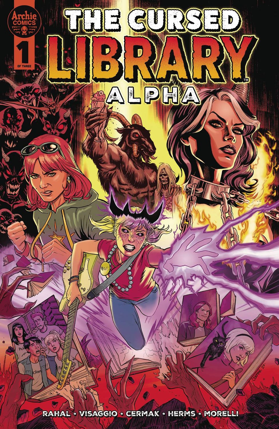 CURSED LIBRARY ALPHA #1 CVR A CRAIG CERMAK
ARCHIE COMIC PUBLICATIONS
(28th August 2024)