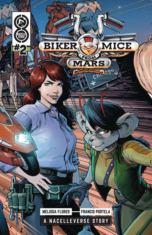 BIKER MICE FROM MARS #2 (OF 3) CVR A WEAVER
ONI PRESS INC.
(28th August 2024)