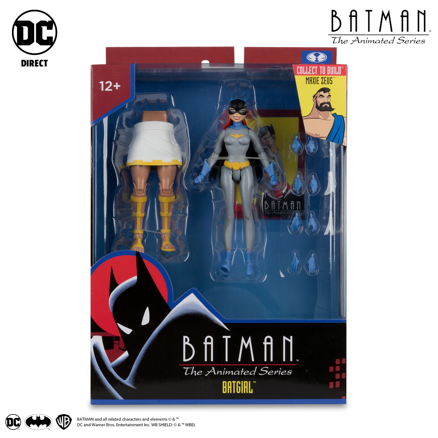 MCFARLANE TOYS DC MULTIVERSE Batgirl (Batman: The Animated Series) BAF MAXIE ZEUS