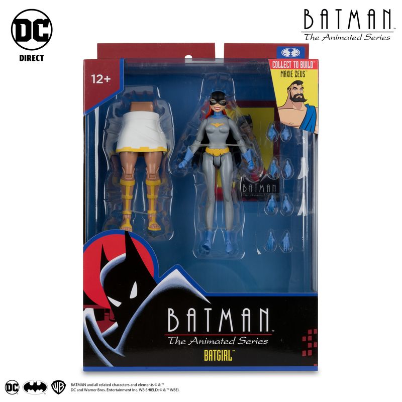 MCFARLANE TOYS DC MULTIVERSE Batgirl (Batman: The Animated Series) BAF MAXIE ZEUS