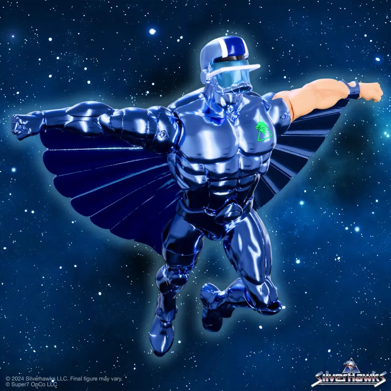 **PRE ORDER** Super7 SilverHawks Ultimates WAVE 6 STEELWILL VAC METAL (TOY VERSION)