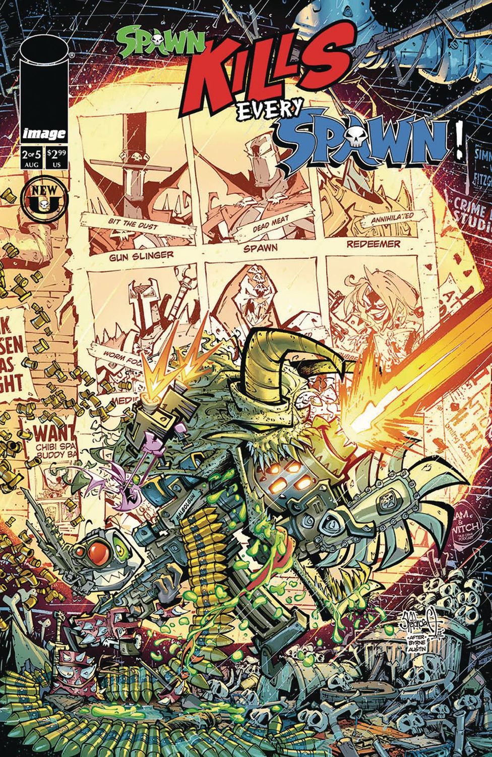 SPAWN KILLS EVERY SPAWN #2 (OF 5) CVR A DUENAS IMAGE COMICS (04th September 2024)