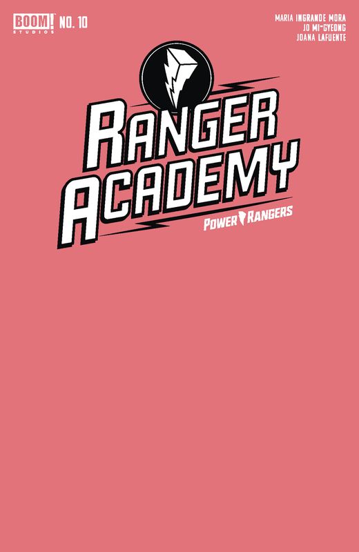 RANGER ACADEMY #10 CVR B PINK BLANK SKETCH VAR) BOOM! STUDIOS COMICS (04th September 2024)