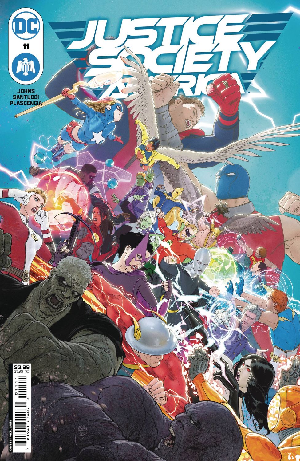 JUSTICE SOCIETY OF AMERICA #11 (OF 12) CVR A MIKEL JANIN
DC COMICS
(04th September 2024)