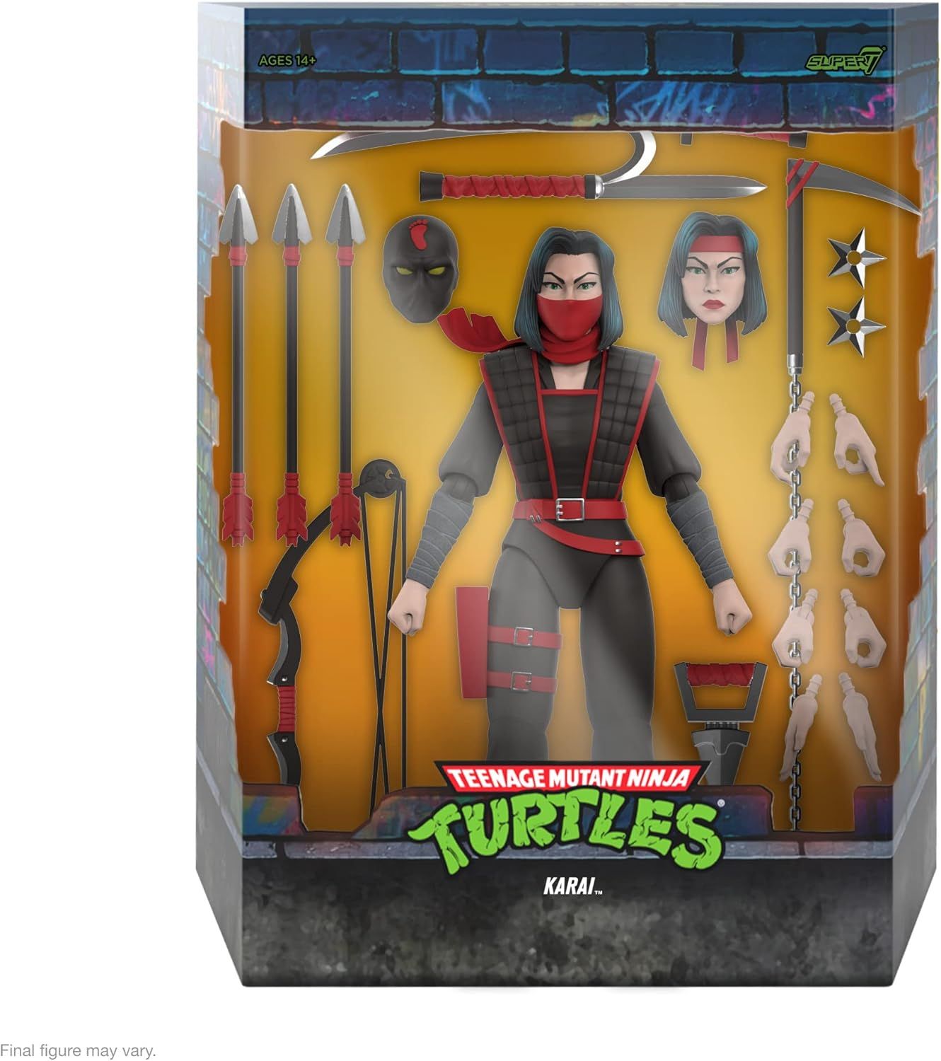 Super7 TMNT Wave 10 Ultimate Karai (Teenage Mutant Ninja Turtles)