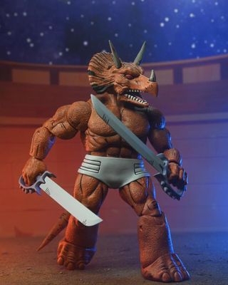 ***PRE ORDER*** NECA 7" Scale TMNT Triceraton Gladiator (Mirage Comics) Action FIgure