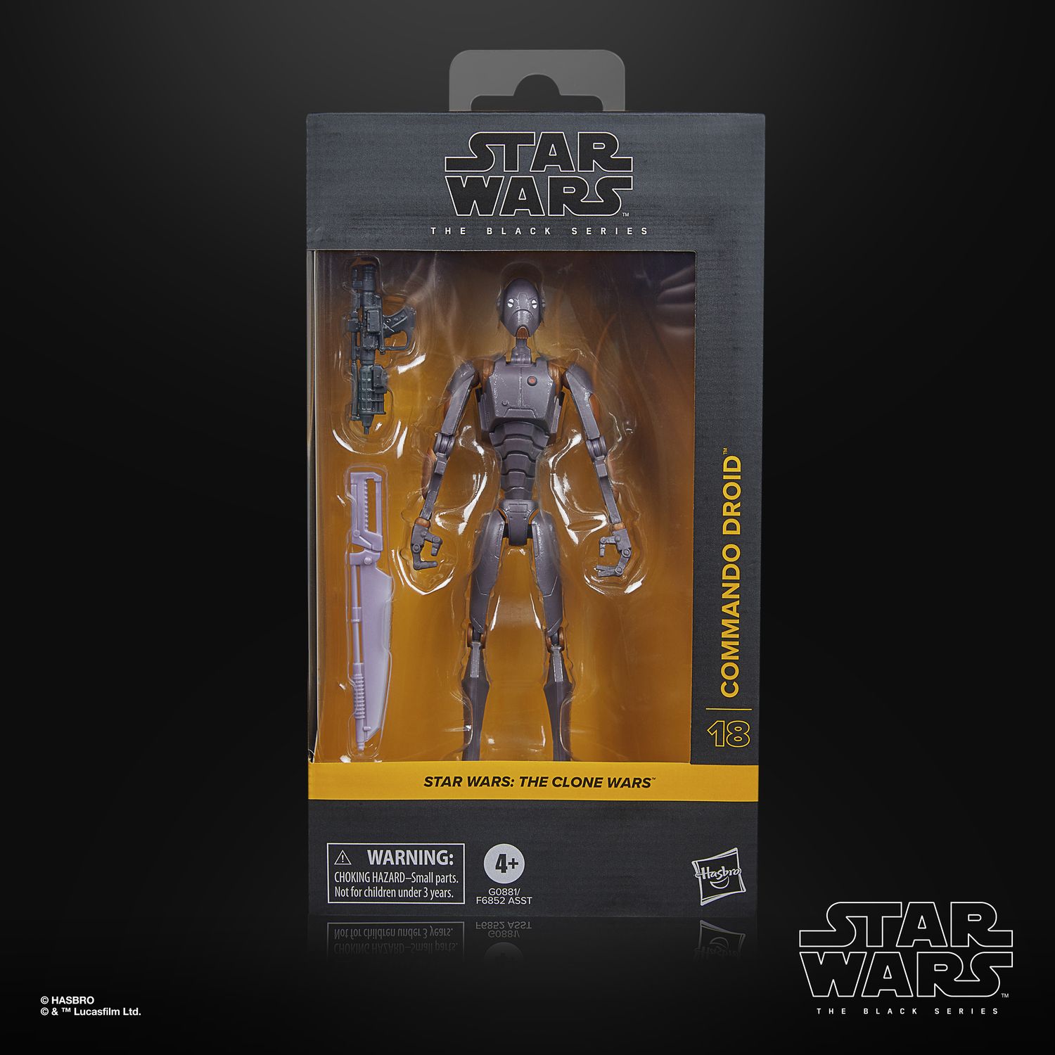 ***PRE ORDER*** Star Wars The Black Series 6"  Commando Droid (Clone Wars)