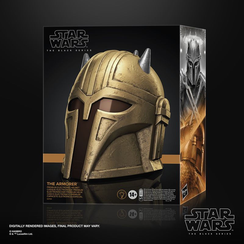 Star Wars The Black Series The Armorer Premium Electronic Roleplay Helmet