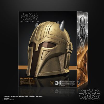 Star Wars The Black Series The Armorer Premium Electronic Roleplay Helmet